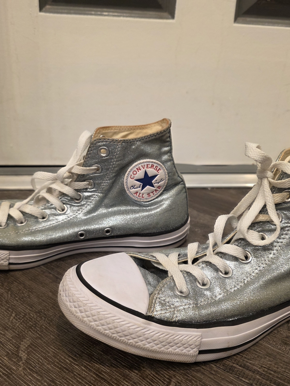 Converse Glacier Metallic High-Top Sneakers